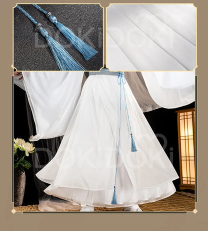 【Official】Xie Lian Cosplay Costume Anime Heaven Official's Blessing DokiDoki-SR Xielian Tian Guan Ci Fu