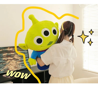 50/70/90cm Super Big Size Alien Disney Cartoon Anime Plush Stuffed Doll Cute Room Decorated Plushie Children Pillow Holiday Gift