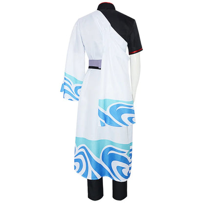 CosZtkhpCN Sakata Silver Time COS Clothing Set Polyester