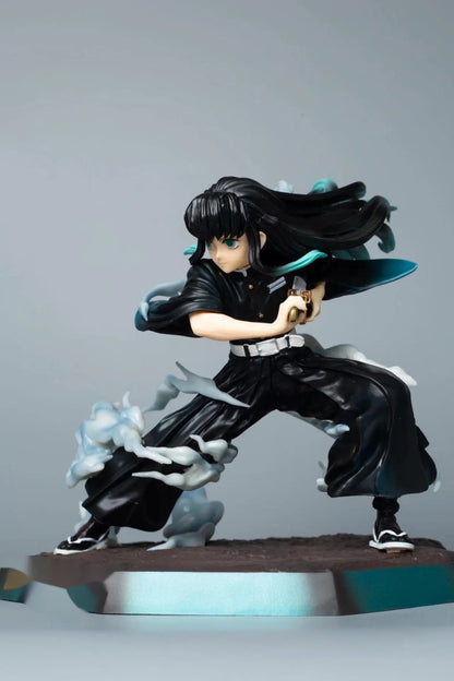 Hot Demon Slayer Nine Hashira Series Gk Statue – Muichiro Tokito Mist Pillar Anime Figure Collectible Pvc Model Action Doll Toy