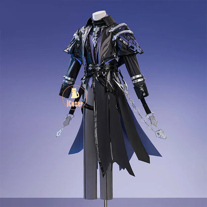 Genshin Impact Kyryll Chudomirovich Flins Cosplay Costume Wig Uniform Outfit Carnival Halloween Party for Women Men Role Play