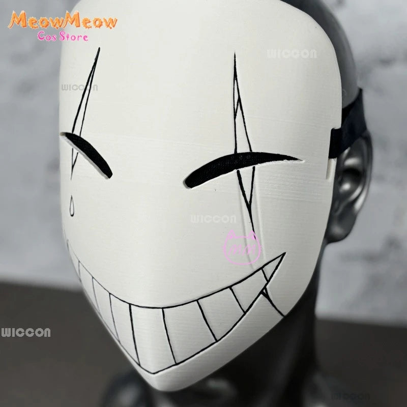 NONE Pierrot Circus Clown Cosplay Costume Set Polyester