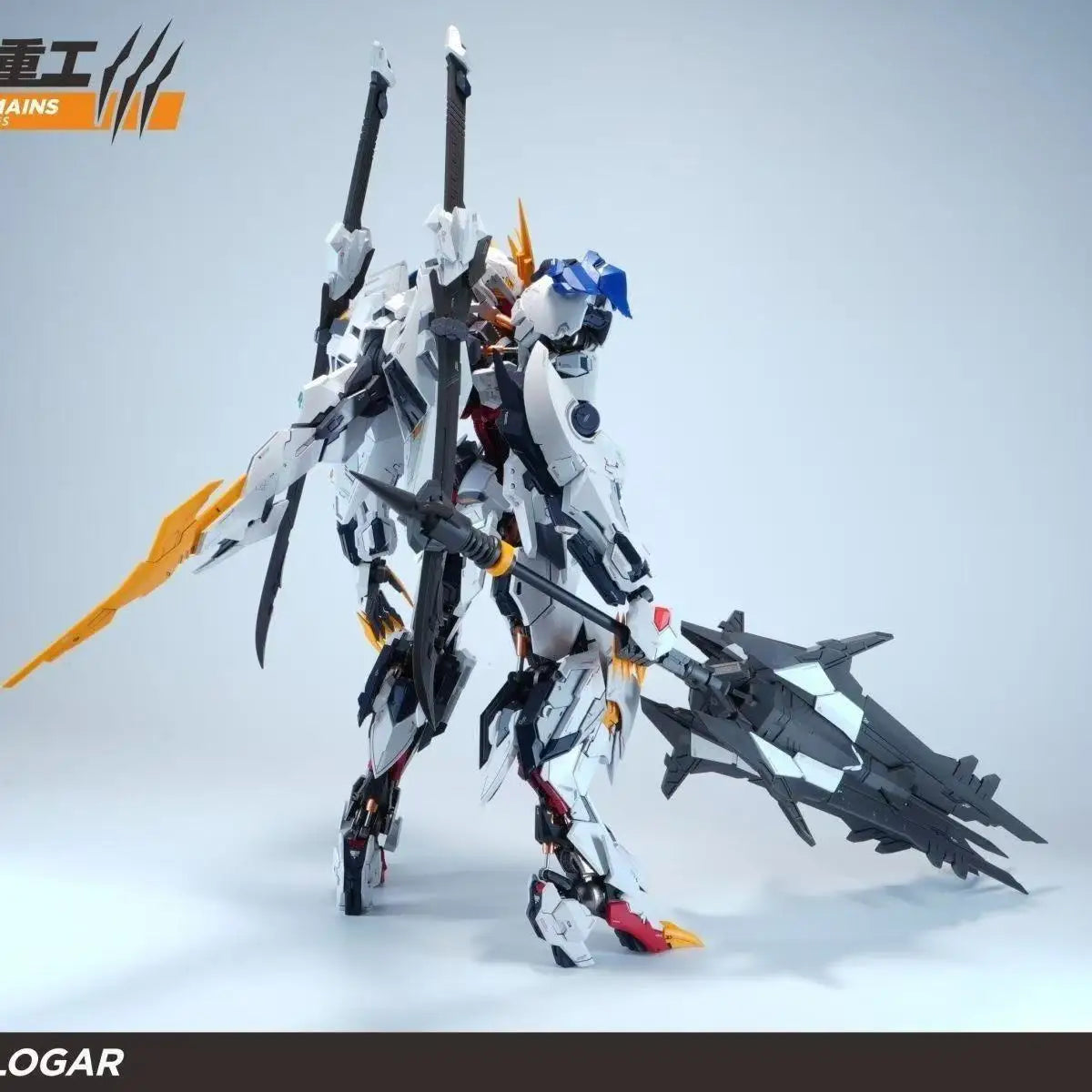 WOLF REMAINS HEAVY INDUSTRIES 1/60 PG Wolf King Barbatos Head Light Cluster Assembly Model Kit Collectible Toy Gift