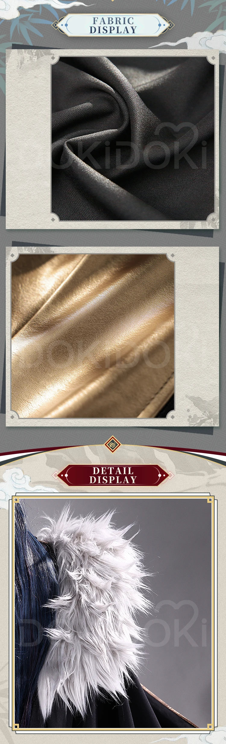 Blade Doujin Cosplay Costume Game Honkai: Star Rail Cosplay DokiDoki-SR Men Costume Blade Doujin The Warrior Cosplay