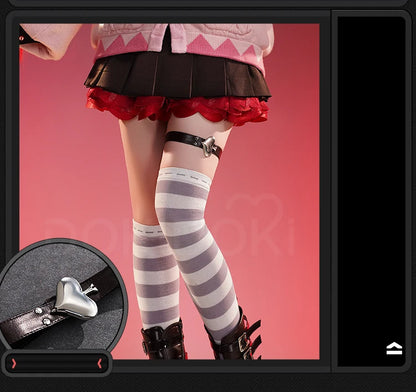 Ukinami Yuzuha Cosplay Costume Game Zenless Zone Zero DokiDoki-SR ZZZ Women Cute Pink Sweater Yuzuha Halloween Cosplay