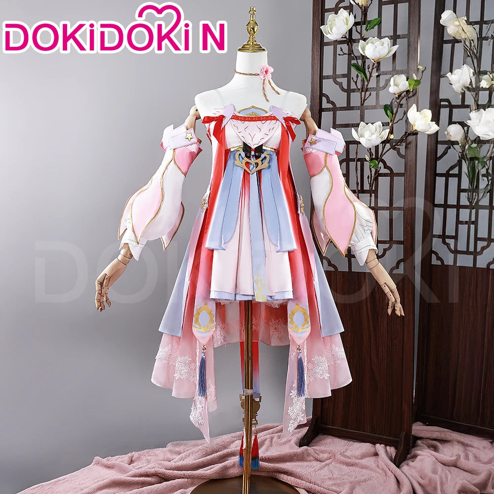 Jinhsi Cosplay Costume Game Wuthering Waves【XS-3XL】DokiDoki-N Women Cute Costume Dress Cosplay Plus Size