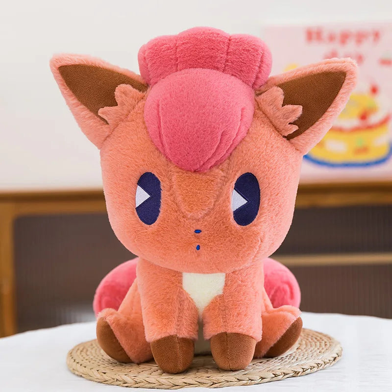 35/65cm Vulpix Pokemon Plush Toys Anime Cartoon Fox Large Pokémon Doll Plushie Kawaii Stuffed Gift for Kids Xmas Birthday