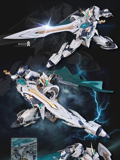 Original SNAA SC-002-Titan Greatsword 1/144 The Round Table Knights Assembly Model Kit Action Figure Plastic Model Toy Robot