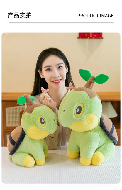 35/80cm Large Turtwig  Pokemon Plush Toys Anime Doll Cute Pillow Cartoon Giant Pokémon Plushie Stuffed Gift for Kids Christmas