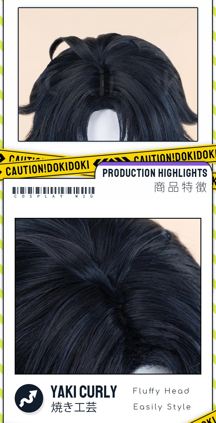 IN STOCK Asaba Harumasa Cosplay Costume Game Zenless Zone Zero Cosplay DokiDoki-SR Men Halloween Costume ZZZ Asaba Cosplay Wig