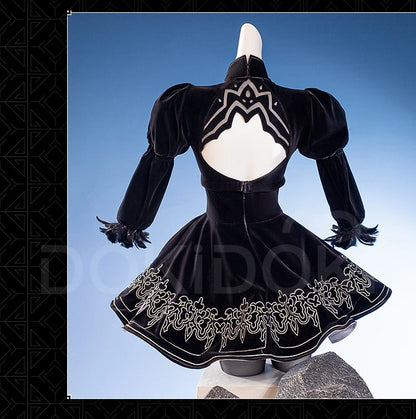 2B/2P Cosplay Costume Game Cosplay DokiDoki-SR Cosplay Female 2P Sexy Dress Costume Two Styles Women Cosplay Halloween