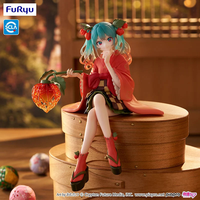 Bandai Hatsune Miku Flower Fairy Physalis Ver. 15CM PVC Model