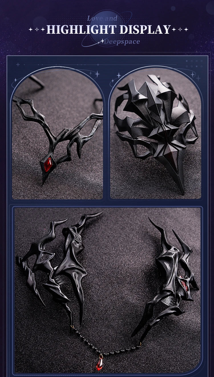 Abyss Lord Heroine Cosplay Costume Game Love and Deepspace【XS-2XL】DokiDoki-R Women Red Dress Halloween Qinche Sylus Plus Size