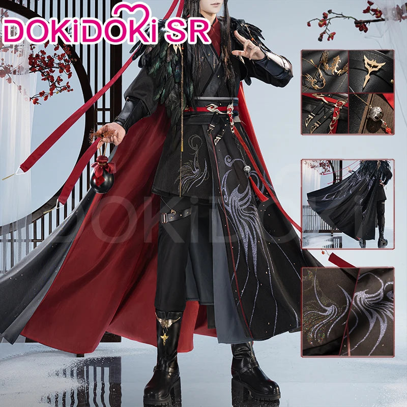 【Official】IN STOCK Lan Wangji Wei Wuxian Doujin Cosplay Costume Anime Dao Mo To Shi DokiDoki-SR Men Winter Halloween Costume