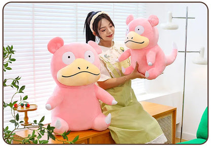 30/50/70cm Big Size Pokemon Slow Poke Anime Plush Stuffed Doll Room Decoration Plushies Kawaii Pillow Ornaments Children's Gifts