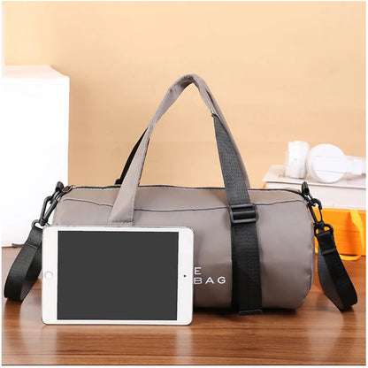 Small Fashion Gym Fitness Bag for Women – Yoga Sports Travel Weekender Mini Shoulder Duffle Handbag