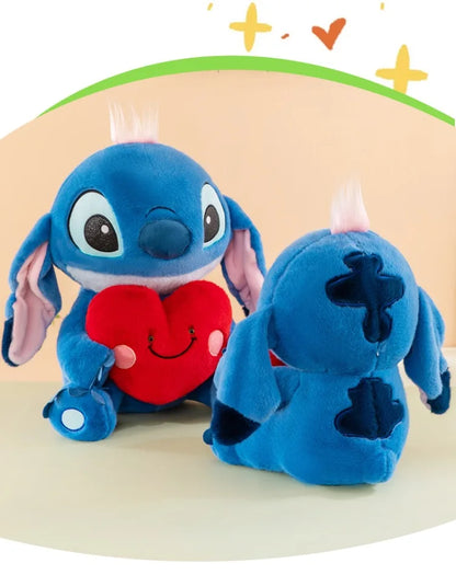 35/50/60cm Big Size Stitch Disney Anime Plush Stuffed Doll Cartoon Plush Doll Room Decoration Children's Pillow Holiday Gift