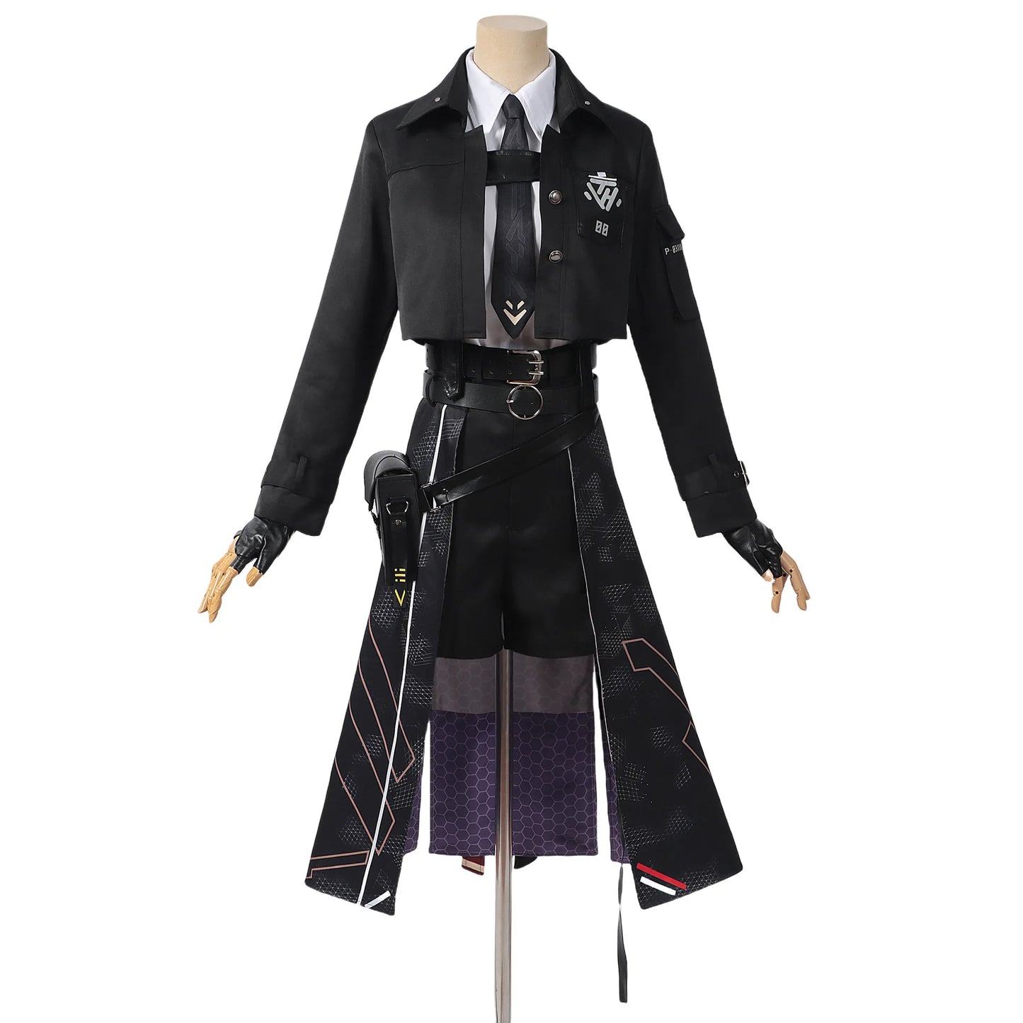 Love and Deepspace Heroines Cosplay Costume Wig New Combat Uniform Deepspace Hunter Abysswalker Halloween Party for Women Girls