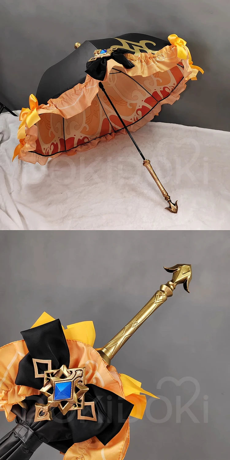 IN STOCK Furina Navia Umbrella Arlecchino Neuvillette Kaveh Kinich Xiao Ganyu Cyno Cosplay Props Game Genshin Impact DokiDoki