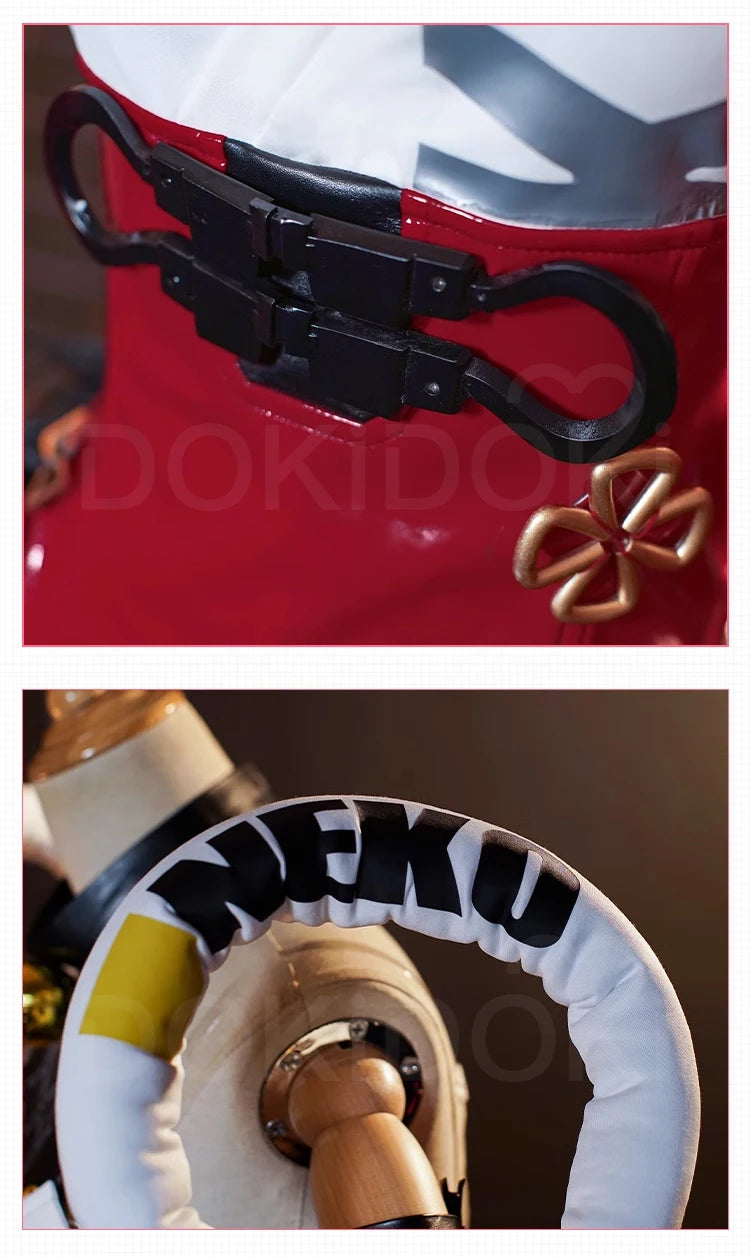 IN STOCK Nekomiya Mana Cosplay Costume Game Zenless Zone Zero【XS-2XL】DokiDoki-R Cat Cunning Hares Nekomiya Mana Plus Size