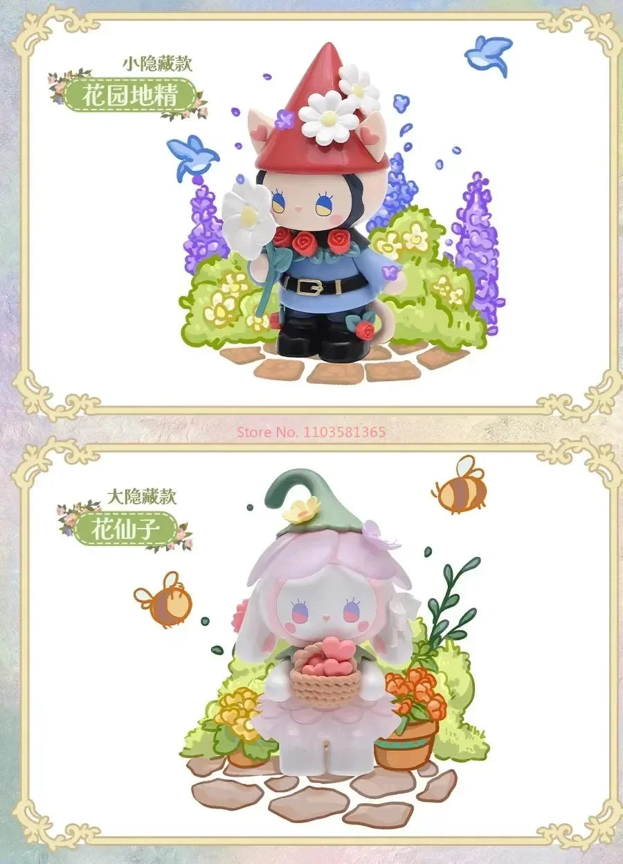 Emma Secret Forest Garden Dating Series Blind Box Toys Kawaii Anime Figure Mystery Box Model Toys Ornament Girls Surprise Gift