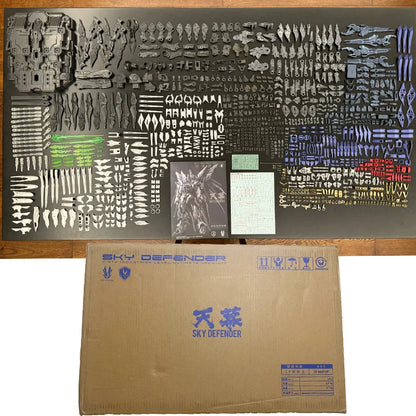 Einta Industries Sky Defender Level-Ultimate NPCM-017 1/72 Oversize PVC Mecha Model Kit Assembling Toy