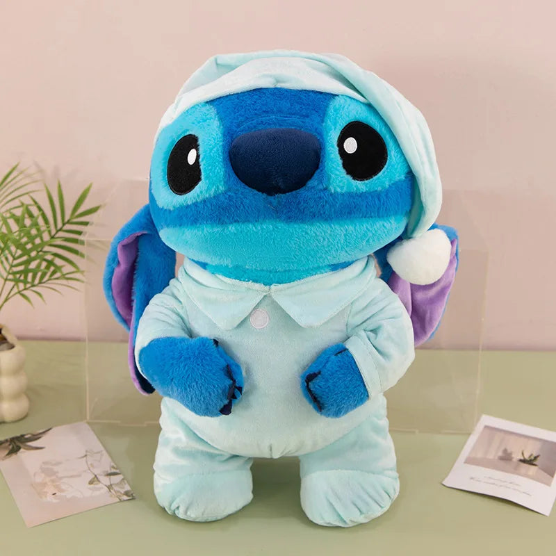 33/90cm Lilo and Stitch Plush Toy Disney Cartoon Anime Stuffed Kawaii Pajamas Pillow Stich Doll Plushie Kids Birthday Xmas Gifts