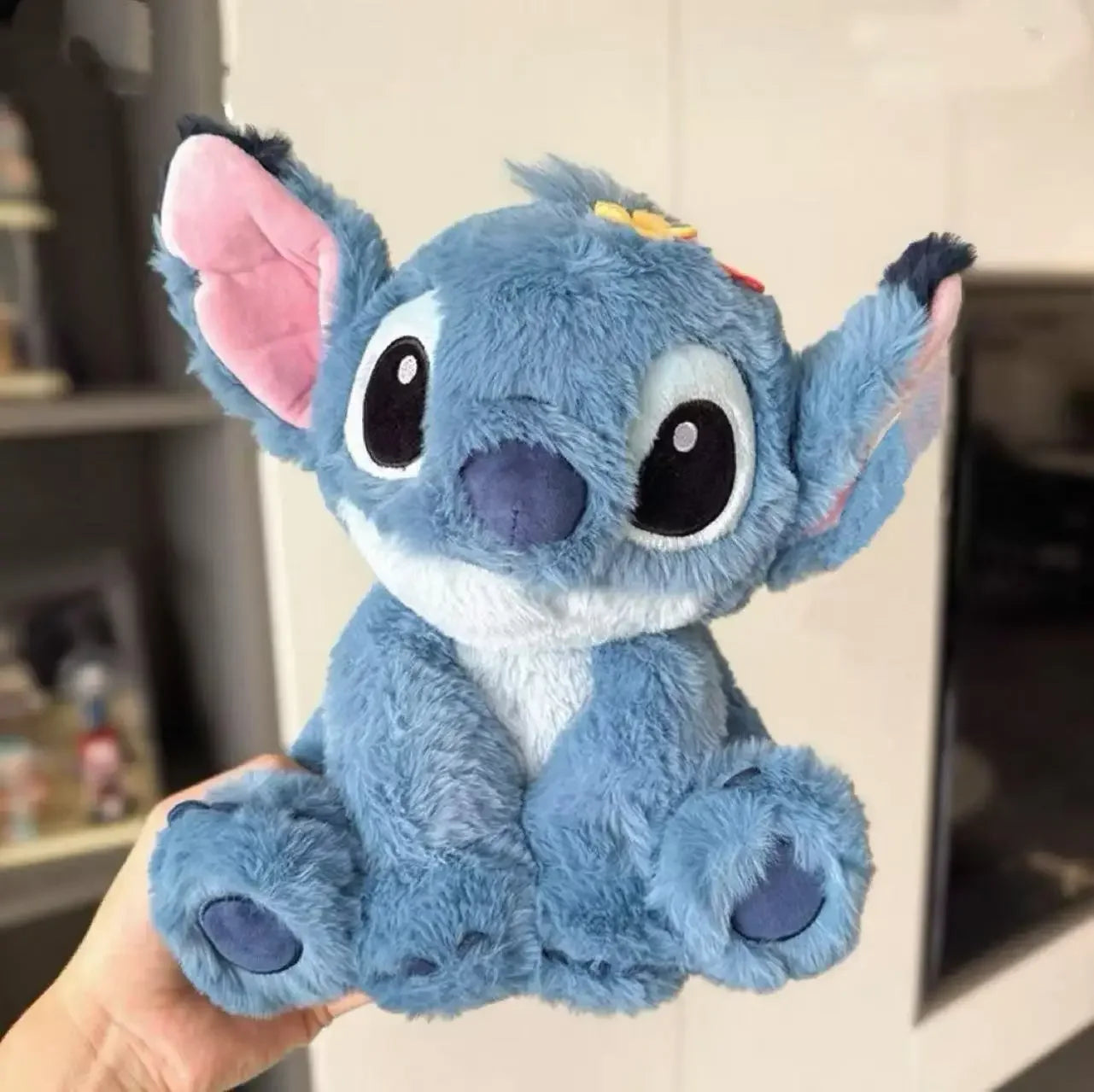 30-55cm Disney Stitch Plush Stuffed Toys Anime Cute Cartoon stand Stich Plushies Dolls Kawaii Pillow Stuffed Kid Birthday Gifts