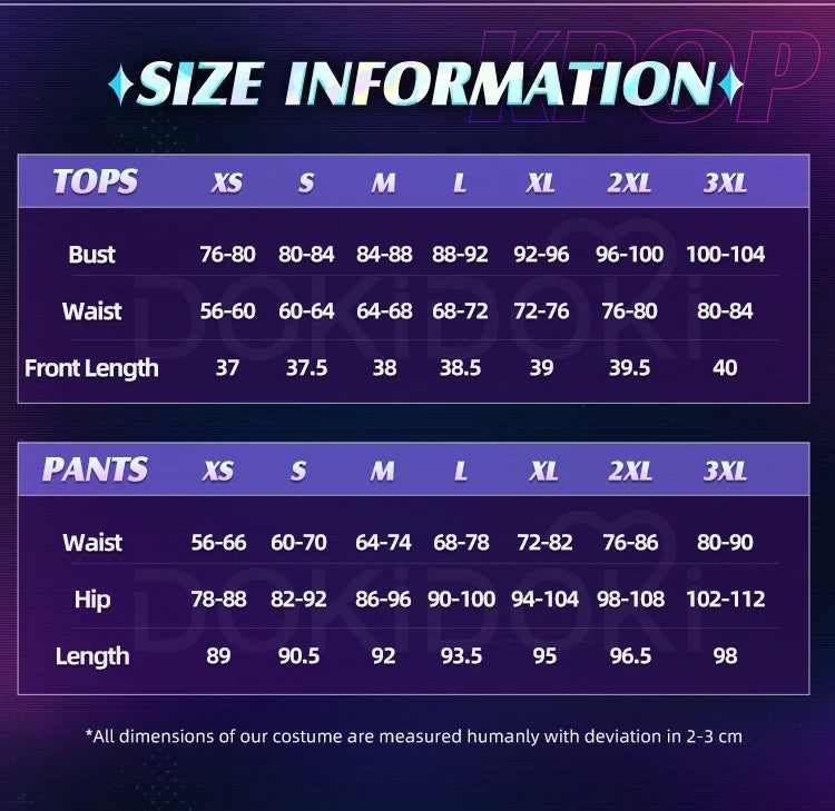 【Last Batch】Rumii Miraa Zoeyy Cosplay Costume Demon【XS-3XL】DokiDoki-SR Yellow Costume Zoeyy Rumii Cosplay Plus Size