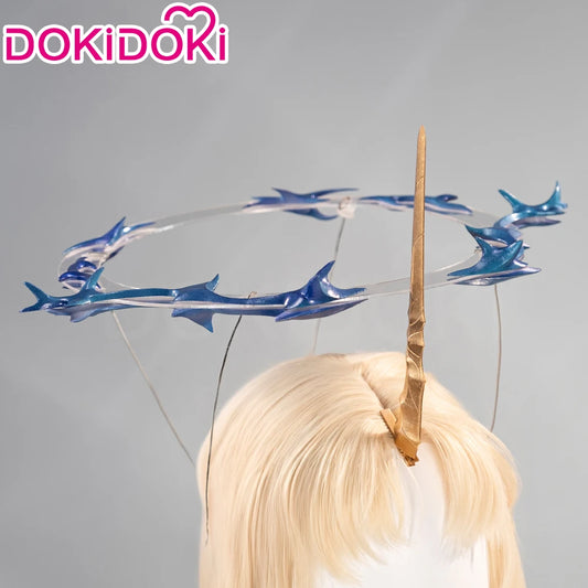 Fleurdelys Cartethyia Cosplay Headwear Props Game Wuthering Waves DokiDoki Women Headwear Cartethyia Armor Cosplay Accessories