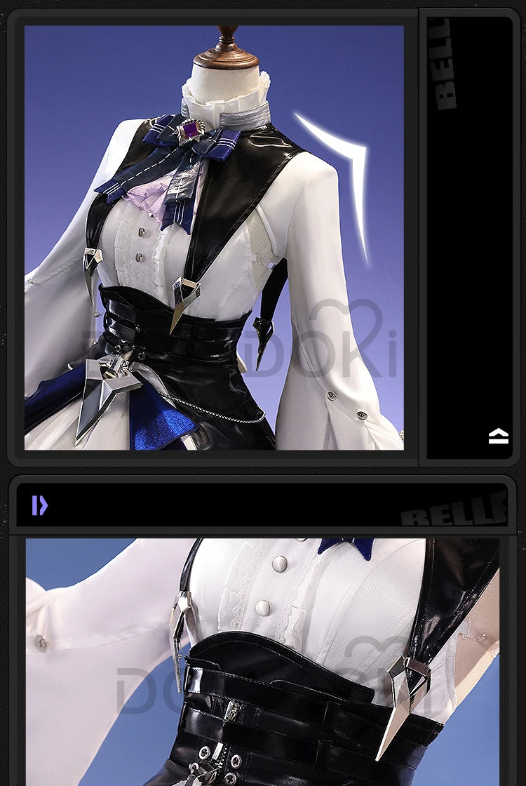 IN STOCK Vivian Banshee Cosplay Costume Game Zenless Zone Zero DokiDoki-SR Vivian Cosplay Metal Accessories ZZZ