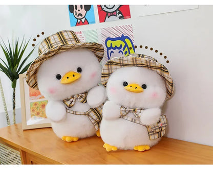 New 25/35/45cm Kawaii Cute Gentleman Duck Plush Toy Children's Pillow Doll Interior Decoration Boys and Girls Birthday Gifts