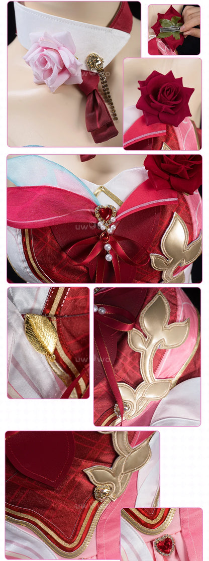 PRE SALE UWOWO Elysia Cosplay Game Honkai Impact 3: Elysia New Battlesuit "Hi♪ Love Elf" Cosplay Costume Halloween Costume