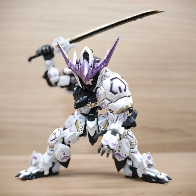 MGSD Barbatos G08A Black Tortoise Mecha Warrior Action Figure Model Toy with Detachable Parts High Detail Collectible