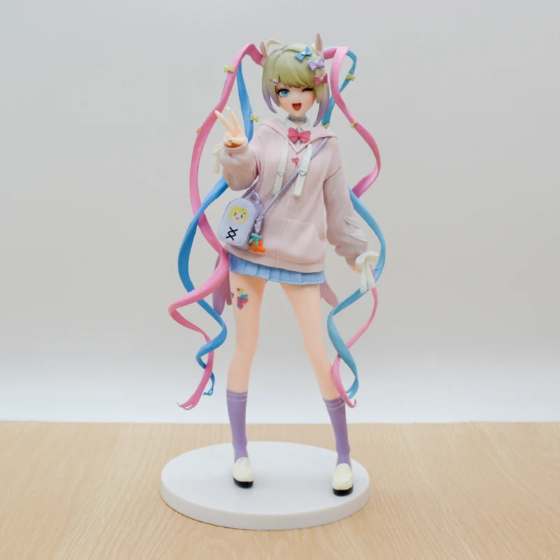 In Stock NEEDY STREAMER OVERLOAD OMGkawaiiAngel Chan Anime Girl Figure POP UP PARADE Ame-chan/Super Ten-Chan Action Figure Model
