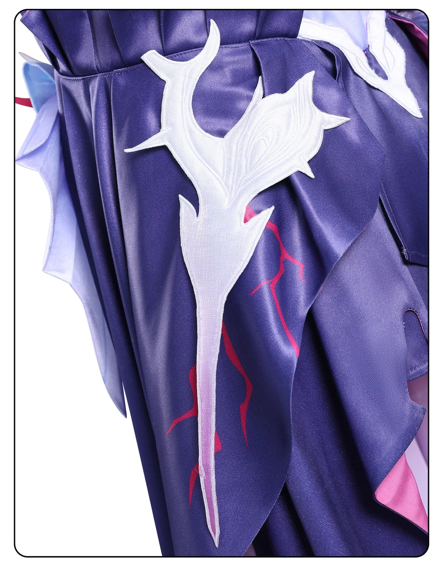 Honkai Star Rail Hysilens Cosplay Costume Wig Dress Headwear Earrings Rings Halloween Party for Women Girls Carnival Role Play