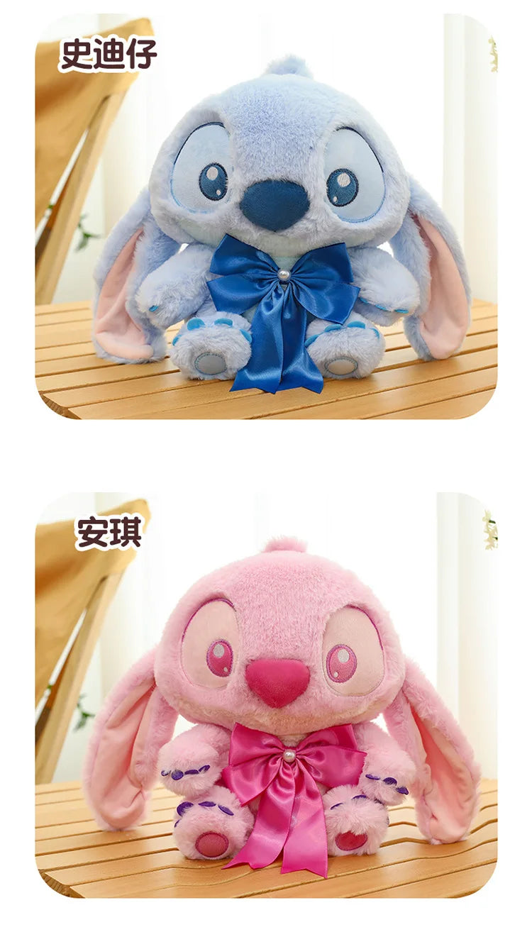 20/30/40CM Big Size Stitch Disney Anime Plush Stuffed Doll Kawaii Room Decor Plush Pillow Children's Holiday Gifts