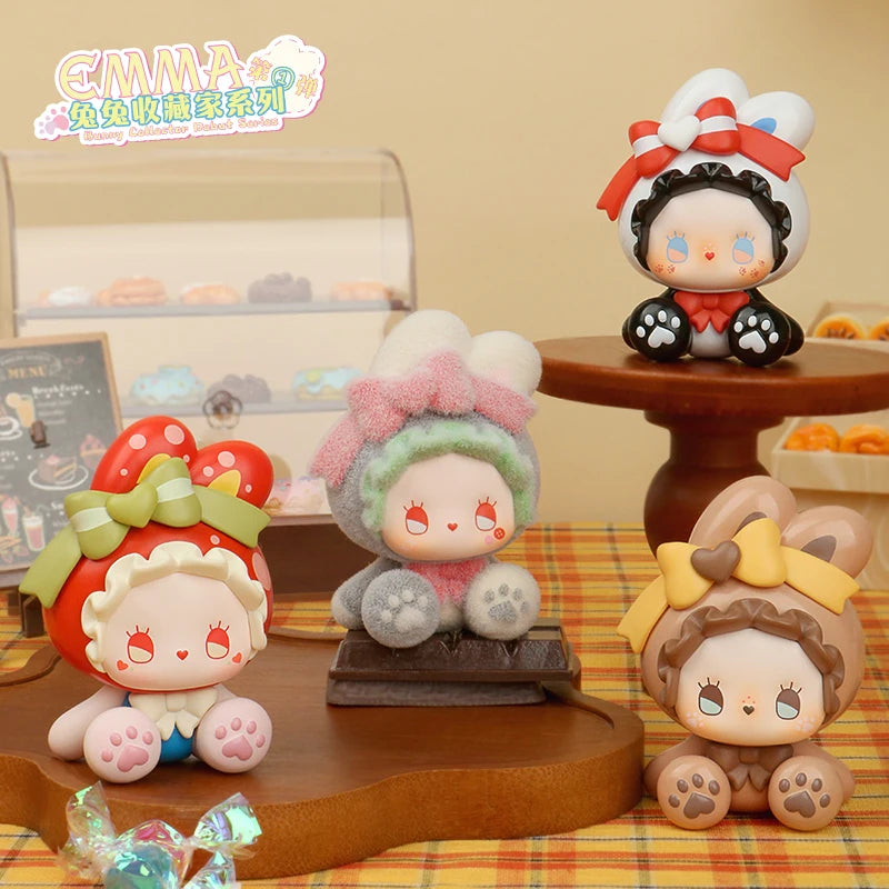 Emma Rabbit Collector Series Blind Box Trendy Toy Doll Exquisite desktop ornaments room decorations mysterious boxes girls gifts