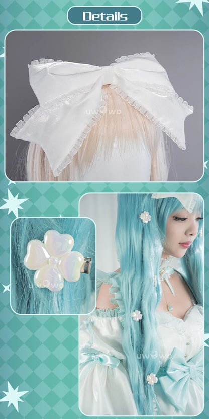 LAST BATCH UWOWO Mikku Cosplay Costume Rakutenn Collabb Happy 16th Anniversary Birthday Cosplay Women Costume Dress Outfits