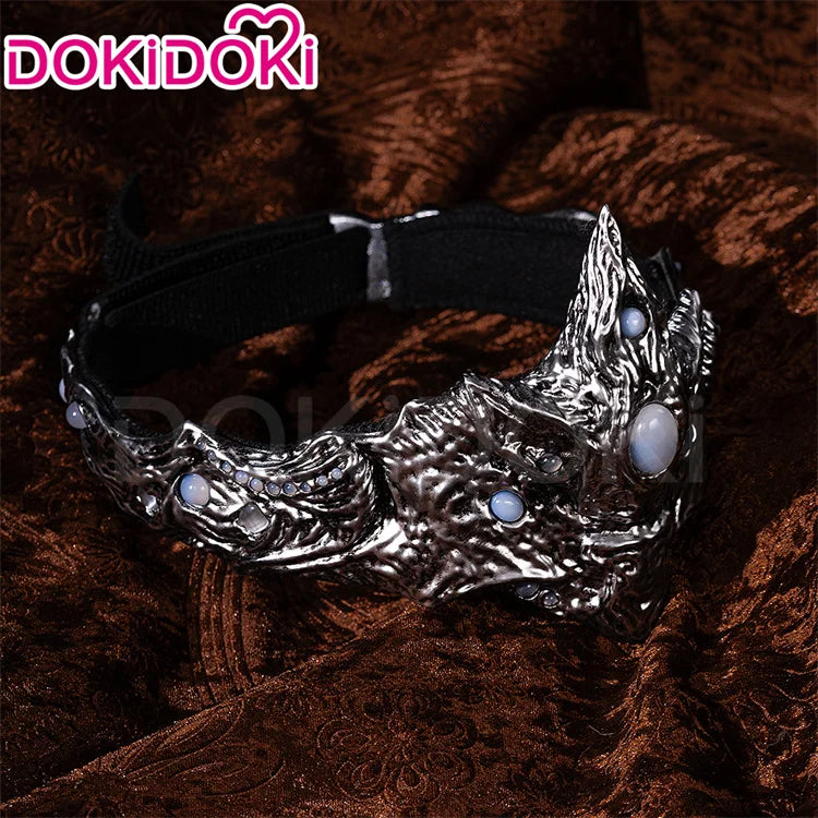 IN STOCK The Fire Keeper Ciaran Wig Game Dark Souls Cosplay Wig DokiDoki Women 80cm Long Hair Cosplay Eye Mask Free Wig Cap