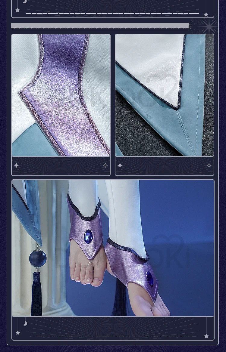 IN STOCK Yue Cosplay Costume Anime Card Captor Sakura DokiDoki-SR Tsukishiro Yukito Men Cosplay Costume Halloween