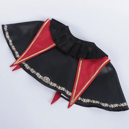 BanG Dream Wakaba Mutsumi Cosplay Costume Wig Red Dress Mortis Uniform Ave Mujica Mask Hat Earrings Halloween Party Women Props