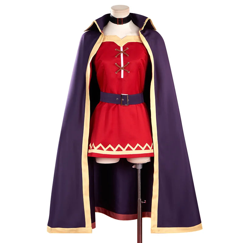 Meguminn Cosplay Anime Cosplay Costume DokiDoki-R Meguminn Costume With Shoes Cover Women Cosplay