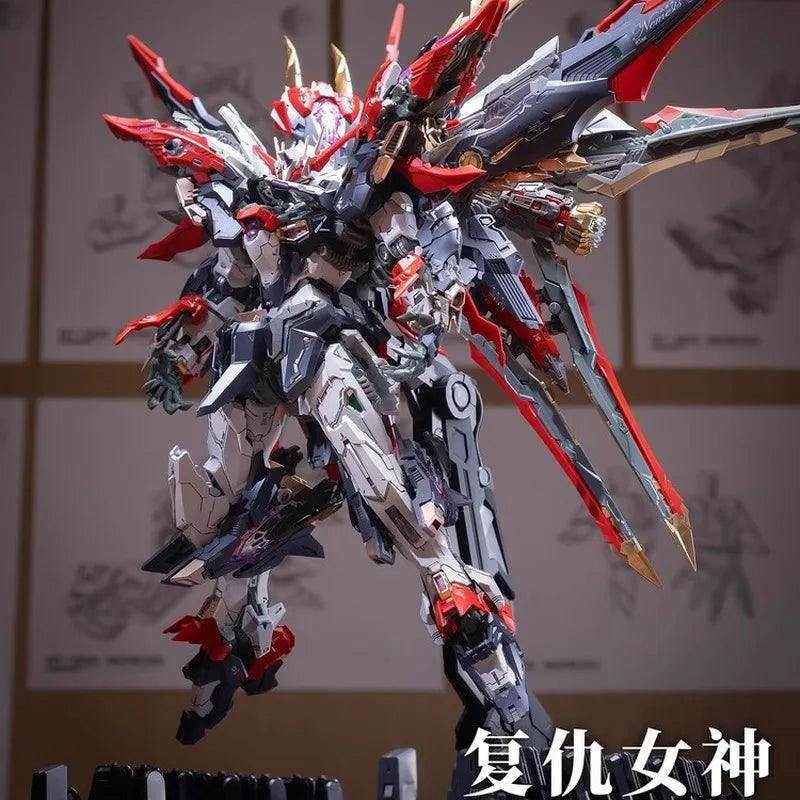 In Stock Infinite Dimension Rt-002 Nemesis 1/100 Assembling Model Mecha Model Pvc Toys In Era+ Advanced Strategic Revenge Titan