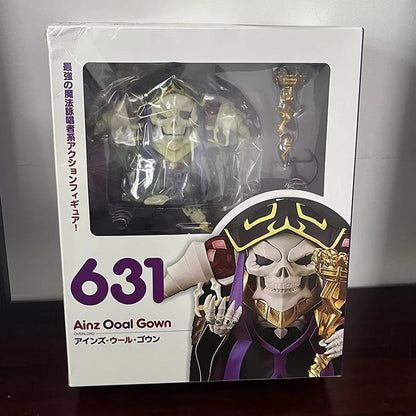 10cm #642 Albedo Anime Figure OverLord #631 Ainz Ooal Gown Action Figure Sexy Girl Figurine PVC Collection Model Doll Toys