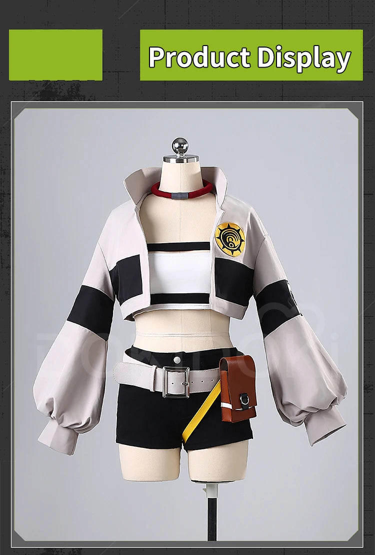 Riyo Rudo Cosplay Anime Gachiakuta【XS-3XL】DokiDoki-R Women Men Costume Rudo Surebrec Li Glaze Riyo Cosplay Wig Plus Size