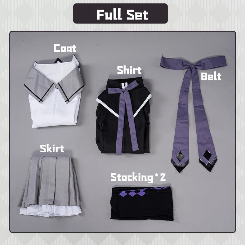 UWOWO Collab Series: Puellaa Magii Madoka Magicaa Akemii Homuraa Cospaly Costume S-4XL Cosplay Outfits