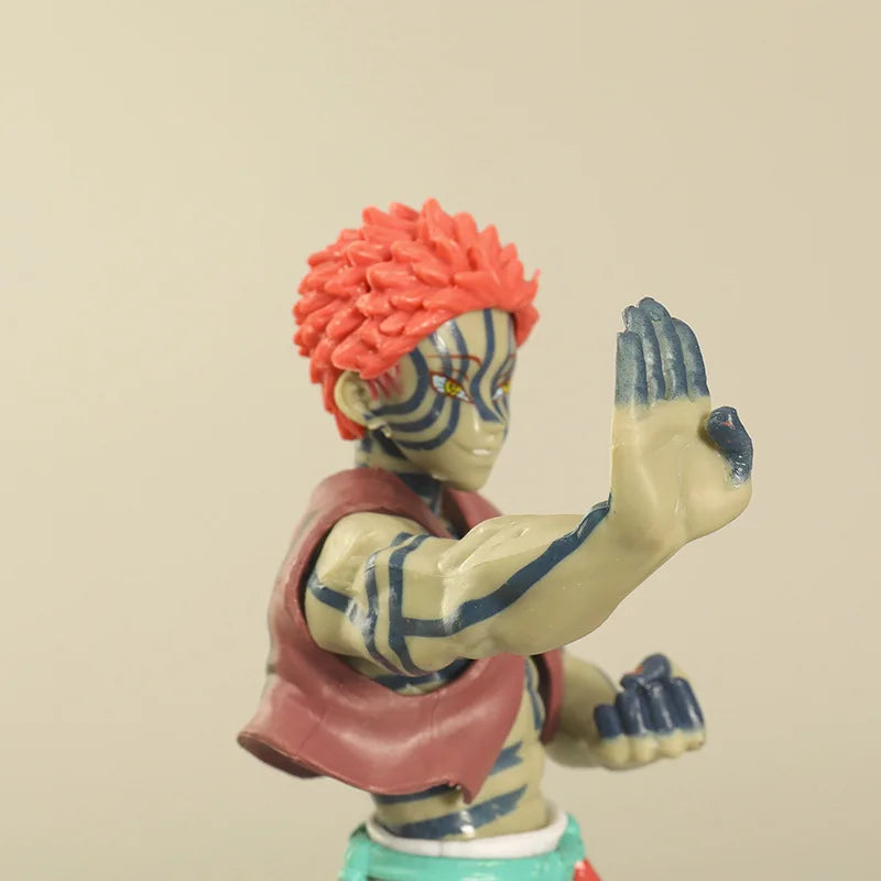 Anime Demon Slayer Figure Kamado Tanjirou Nezuko Action Figure Pvc Model Toys Zenitsu Figurine Inosuke Kimetsu Yaiba Figura Gift