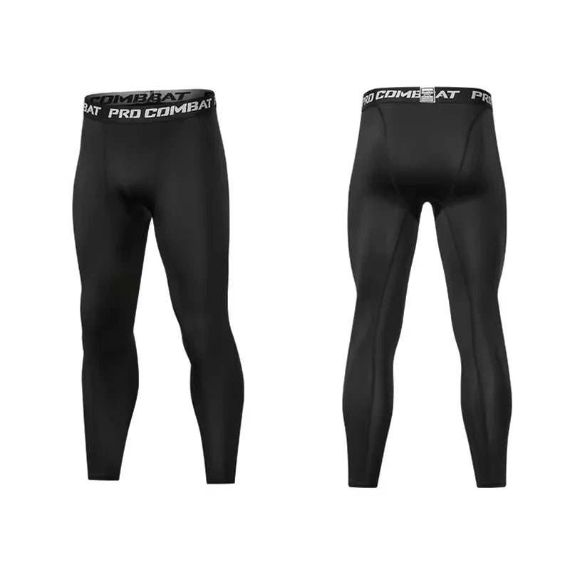 5-Point Slim Fit Men’s Fitness Pants Quick Drying Lightweight Running Sportswear