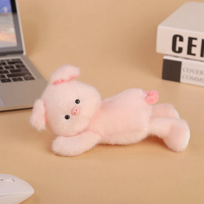 18cm Cartoon Lying Stuffed Animal Cute Horse Duck Cow Frog Plushies Kawaii Office Companion Plush Wrist Pad Wrist Support Doll
